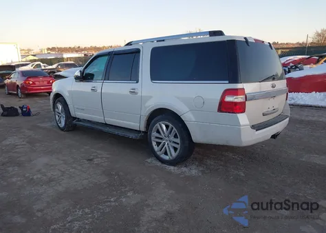 2015 Ford Expedition Max Platinum from USA, damaged, VIN 1FMJK1MT8FEF41295